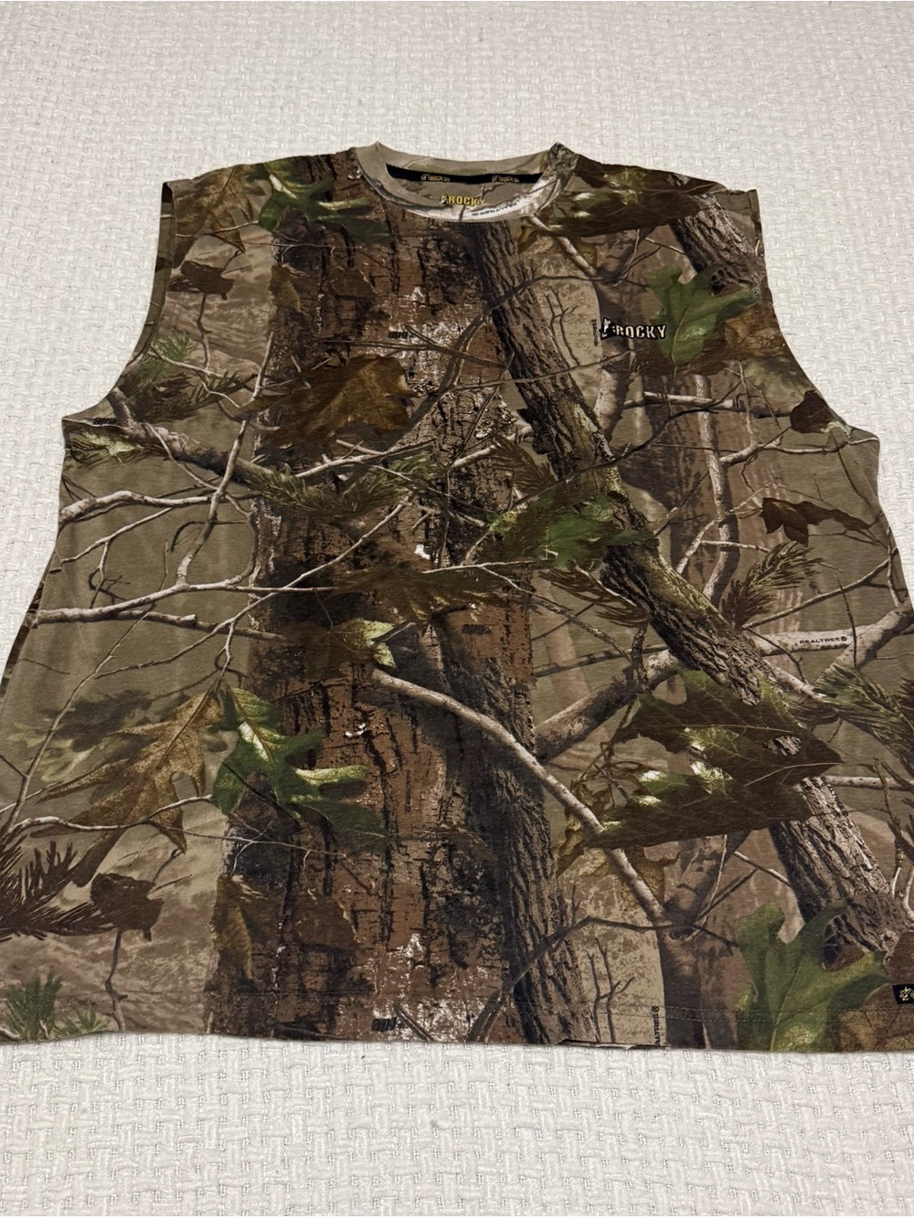 Rocky Camo Tank Top
Size XXL